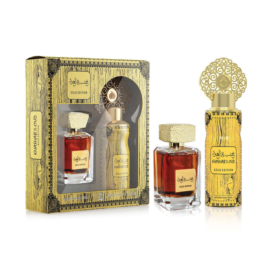 Arabiyat Khashab & Oud Gold Edition EDP 100ML + DEO 200ML